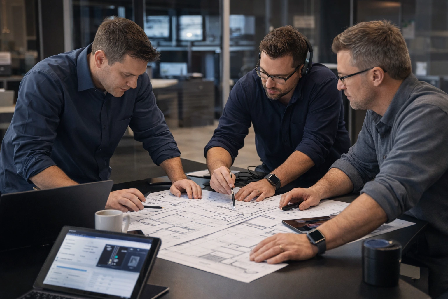 Equipo integrador planificando un despliegue